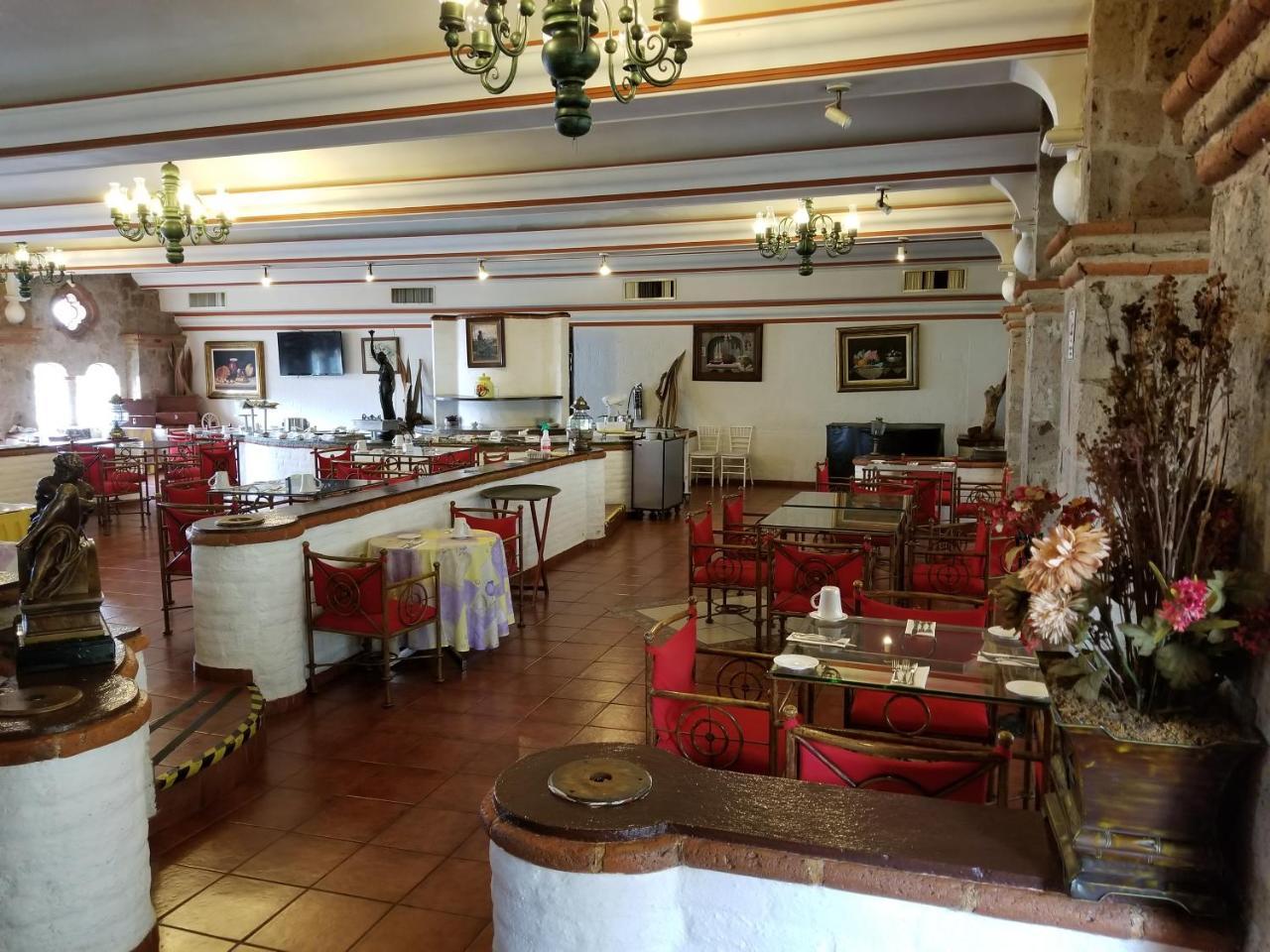 Gran Hotel Hacienda De La Noria Aguascalientes Exterior photo Restaurant in the hotel