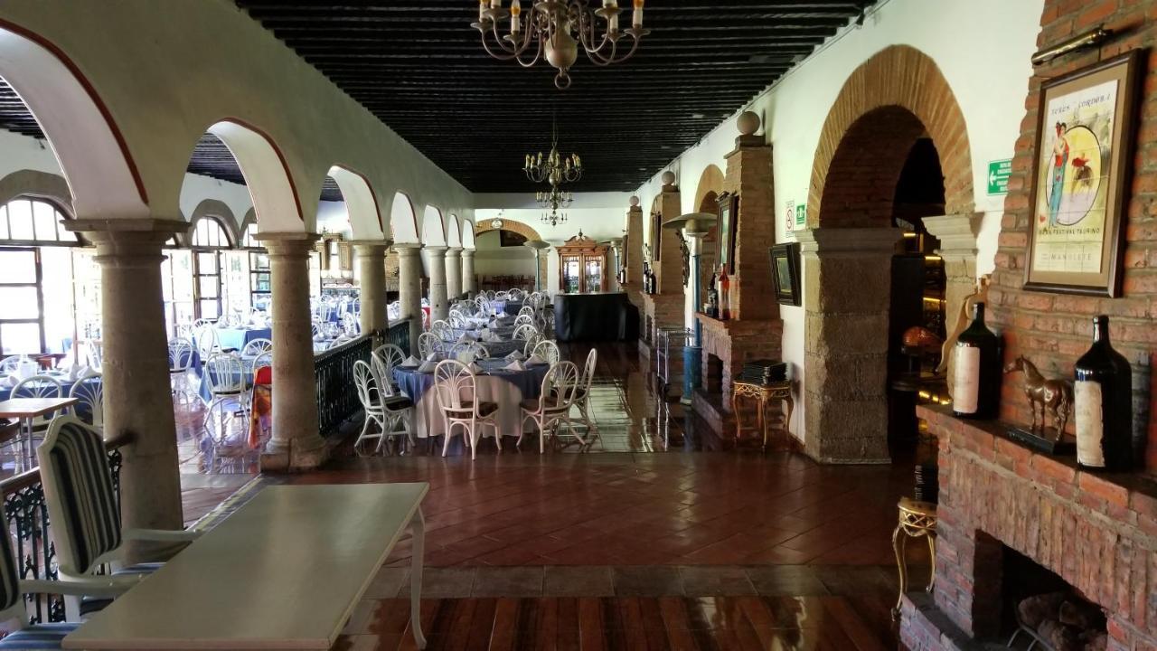 Gran Hotel Hacienda De La Noria Aguascalientes Exterior photo Restaurant in the hotel